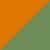 Oranje/groen